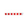 Barrière extensible rouge/blanc pour balise BAL et cônes