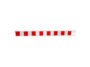 Barrière extensible rouge/blanc pour balise BAL et cônes