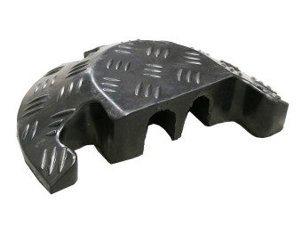 Passe-câbles à capot en caoutchouc 2 canaux CP1081