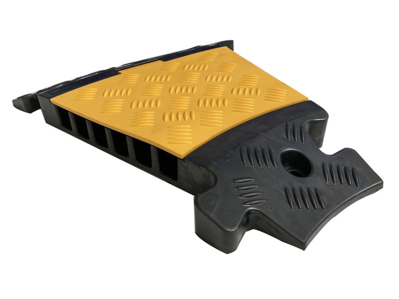 Passe-câbles à capot en caoutchouc 6 canaux CP1006