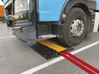 Passe câbles pliant et transportable 2 canaux ø 80 ou 110 mm - CPK