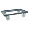 Plateforme à roulettes pour bacs de manutention 400x300 et 600x400mm