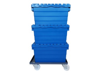Plateforme à roulettes pour bacs de manutention 400x300 et 600x400mm