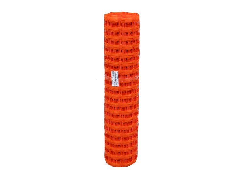Barrière de chantier grillagée souple - rouleau de 50m