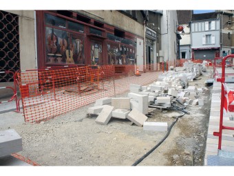 Barrière de chantier grillagée souple - rouleau de 50m