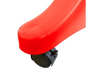 Barrière extensible plastique 2m - rouge/blanc - FLEXO200
