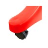 Barrière extensible plastique 2m - rouge/blanc - FLEXO200