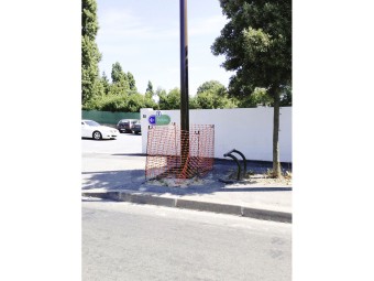 Barrière de chantier grillagée souple - rouleau de 50m