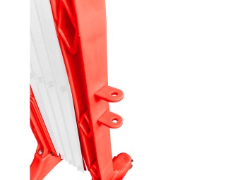 Barrière extensible plastique 2m - rouge/blanc - FLEXO200
