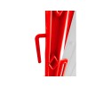 Barrière extensible plastique 2m - rouge/blanc - FLEXO200