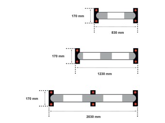 Butée de parking en acier - PARKSTEEL