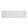 Bande de guidage podotactile en caoutchouc - 4 bandes - vendu par 5