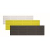 Bande de guidage podotactile en caoutchouc - 4 bandes - vendu par 5