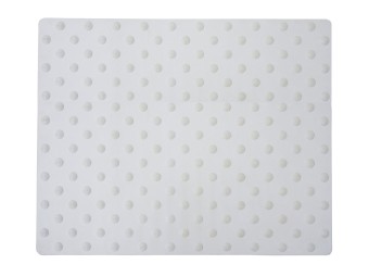 Bande podotactile d'éveil à la vigilance en caoutchouc à coller