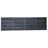 Bande de guidage podotactile en caoutchouc - 4 bandes - vendu par 5