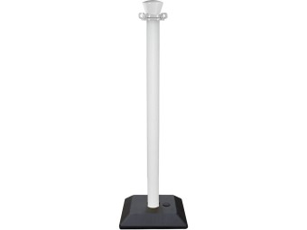 Poteau de balisage en PVC avec base vide à lester (eau ou sable)