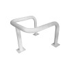 Etrier de protection 3 pieds sur platine en acier galvanisé Ø76mm