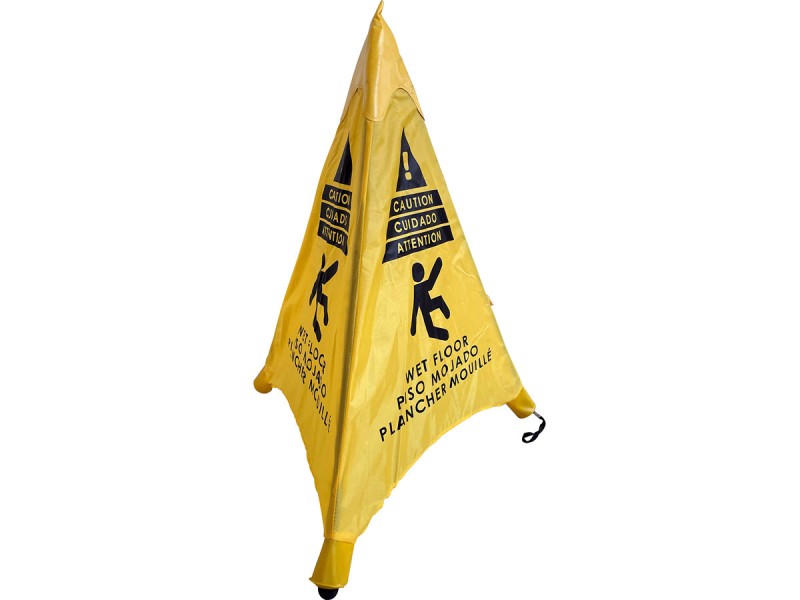 Balise de signalisation de sol glissant
