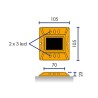 Plot solaire LED routier à fixer ou à coller