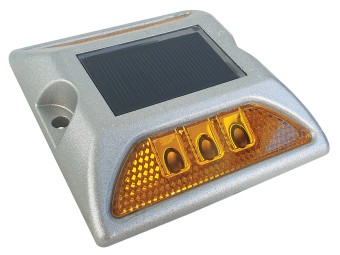 Plot solaire LED routier à fixer ou à coller