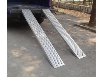 Rampe de chargement en aluminium