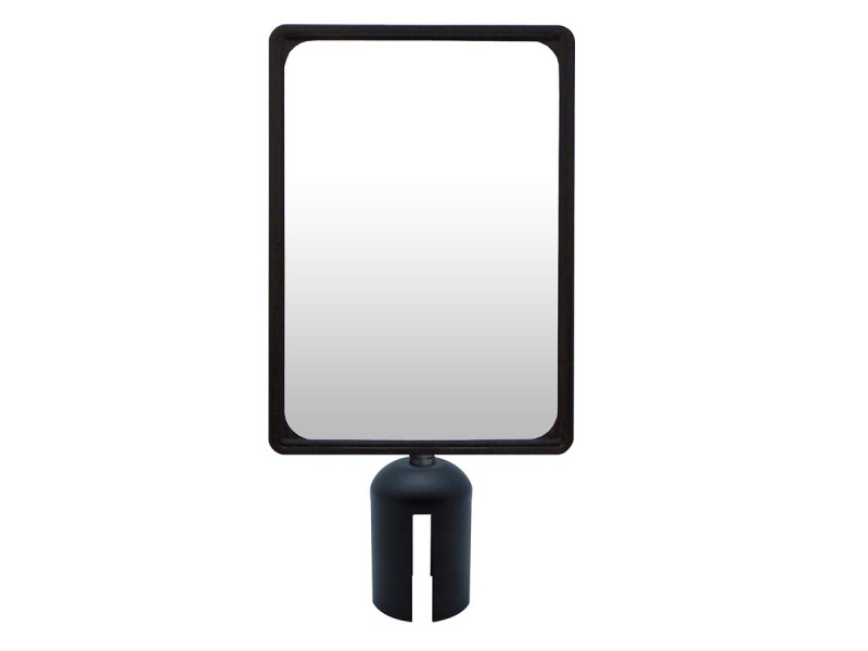 Panneau porte affiche A4 pour poteau à sangle RECO Panneau porte affiche A4 pour poteau à sangle RECO