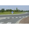 Réflecteur lumineux de route en verre Ø 50mm - REF501SBS