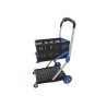 Chariot de manutention repliable porte bac - RMPBASKET