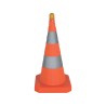 Cône de signalisation lumineux rétractable - classe 2
