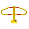 Arceau de parking avec pied central -jaune - STOPARK
