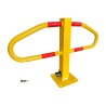 Arceau de parking avec pied central -jaune - STOPARK