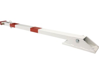 Poteau de parking rabattable avec serrure pompier 11 mm - STOPOST