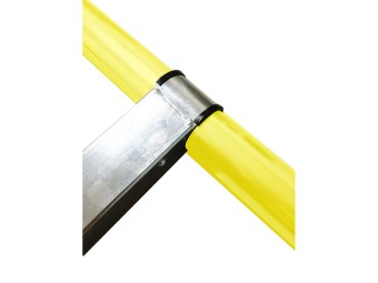Arceau de parking haute visibilité jaune - STOPROJA
