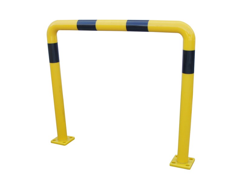 Arceau de protection noir et jaune en polyuréthane à mémoire de forme Arceau de protection noir et jaune en polyuréthane à mémoire de forme