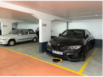 Arceau de parking automatique avec batterie rechargeable - STOPBAT