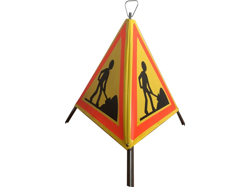 Tripode pliable pour signalisation temporaire - classe 1 Tripode pliable pour signalisation temporaire - classe 1