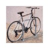 Arceau à vélo galvanisé à sceller ou sur platine - tube Ø 50mm