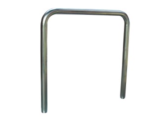 Arceau à vélo galvanisé à sceller ou sur platine - tube Ø 50mm