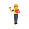 Panneau figurine de signalisation chantier - Luis
