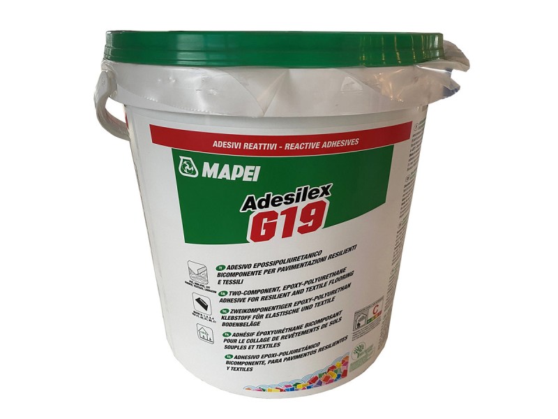 Colle époxy bi-composants pour dalle podotactile - pot 5 kg - PODGLUE