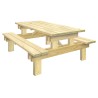 Table pique-nique Hanovre 200 cm