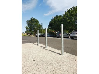 Borne de protection en acier galvanisé - Ø90, 159 ou 273mm