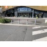 Borne de protection en acier galvanisé - Ø90, 159 ou 273mm