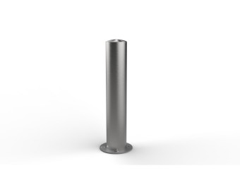 Borne anti-belier inox Toscane - Tête bombée