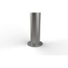 Borne anti-belier inox Toscane - Tête bombée