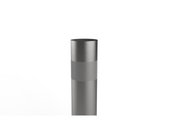 Borne anti-belier inox Andria PMR Microbillé - Tête plate