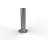 Potelet amovible inox Andria - Tête plate