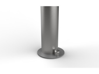 Borne anti-belier amovible inox Andria - Tête plate