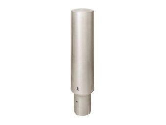 Borne amovible inox Toscane - Tête bombée