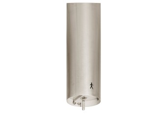 Borne amovible inox Toscane - Tête bombée